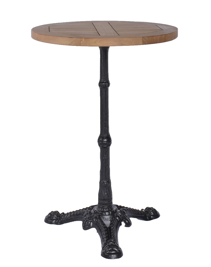 Bistro terrastafel teakhout rond 50 cm Bistro terrastafel teakhout rond 50 cm
