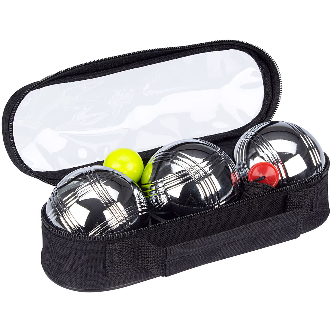 Jeu de Boules set (IV) met 3 ballen