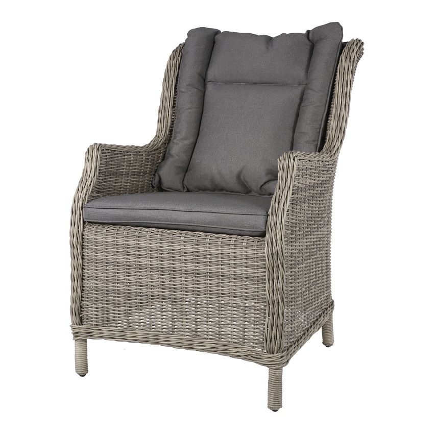 Tuinstoel wicker met hoge rug model Wine &amp; Dine