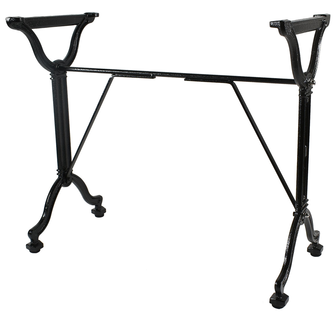 Gietijzer tafelonderstel retro groot 71 cm hoog Gietijzer tafelonderstel retro groot 71 cm hoog