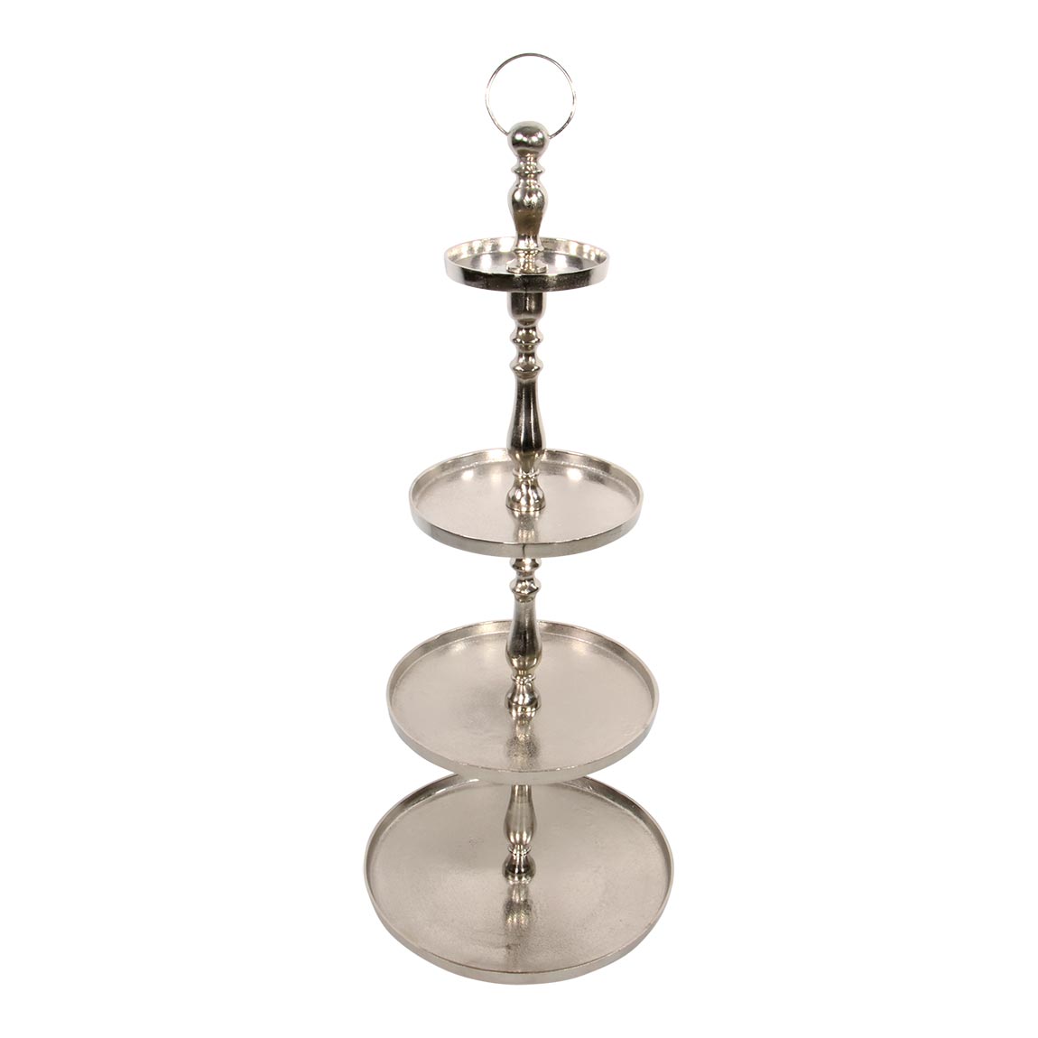 Etagère brush aluminium 120 cm hoog