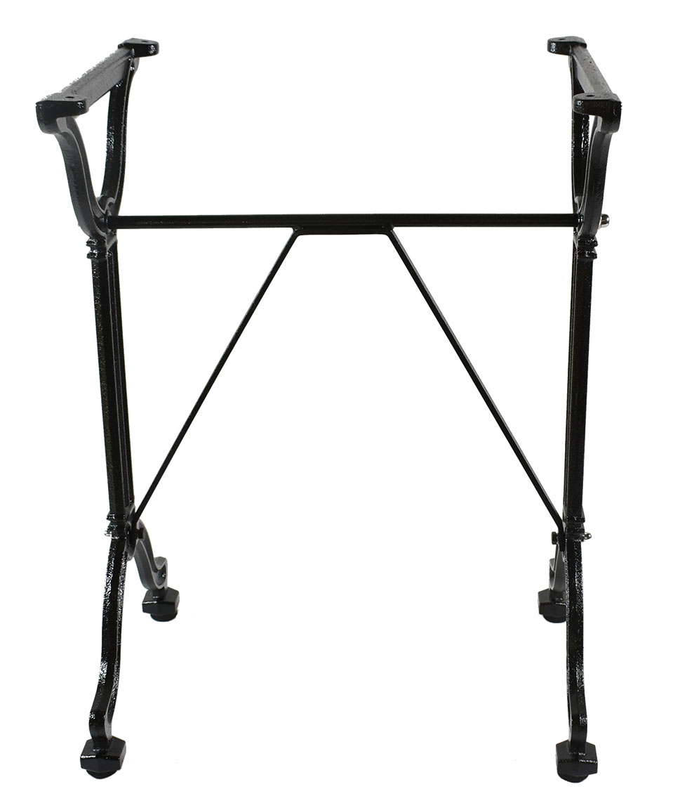 Gietijzer tafelonderstel retro klein 71 cm hoog Gietijzer tafelonderstel retro klein 71 cm hoog