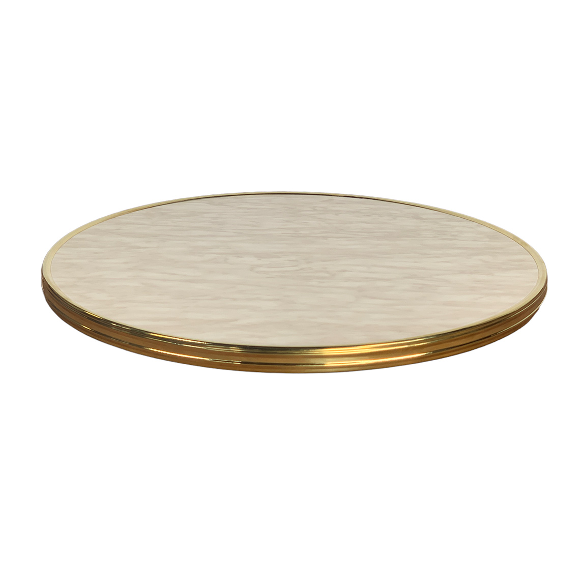 Tafelblad met sierrand - marmerlook