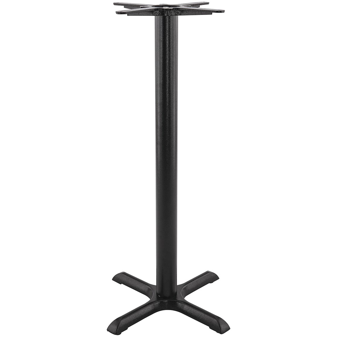 Statafelonderstel gietijzer 108 cm met kruisvoet Statafelonderstel gietijzer 108 cm met kruisvoet