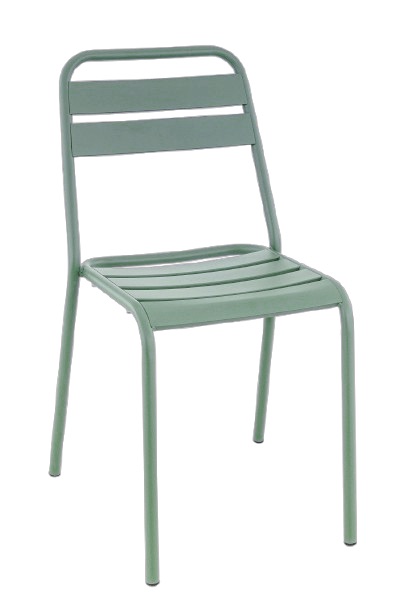 Terrasstoel Bastille | Metaal | Groen