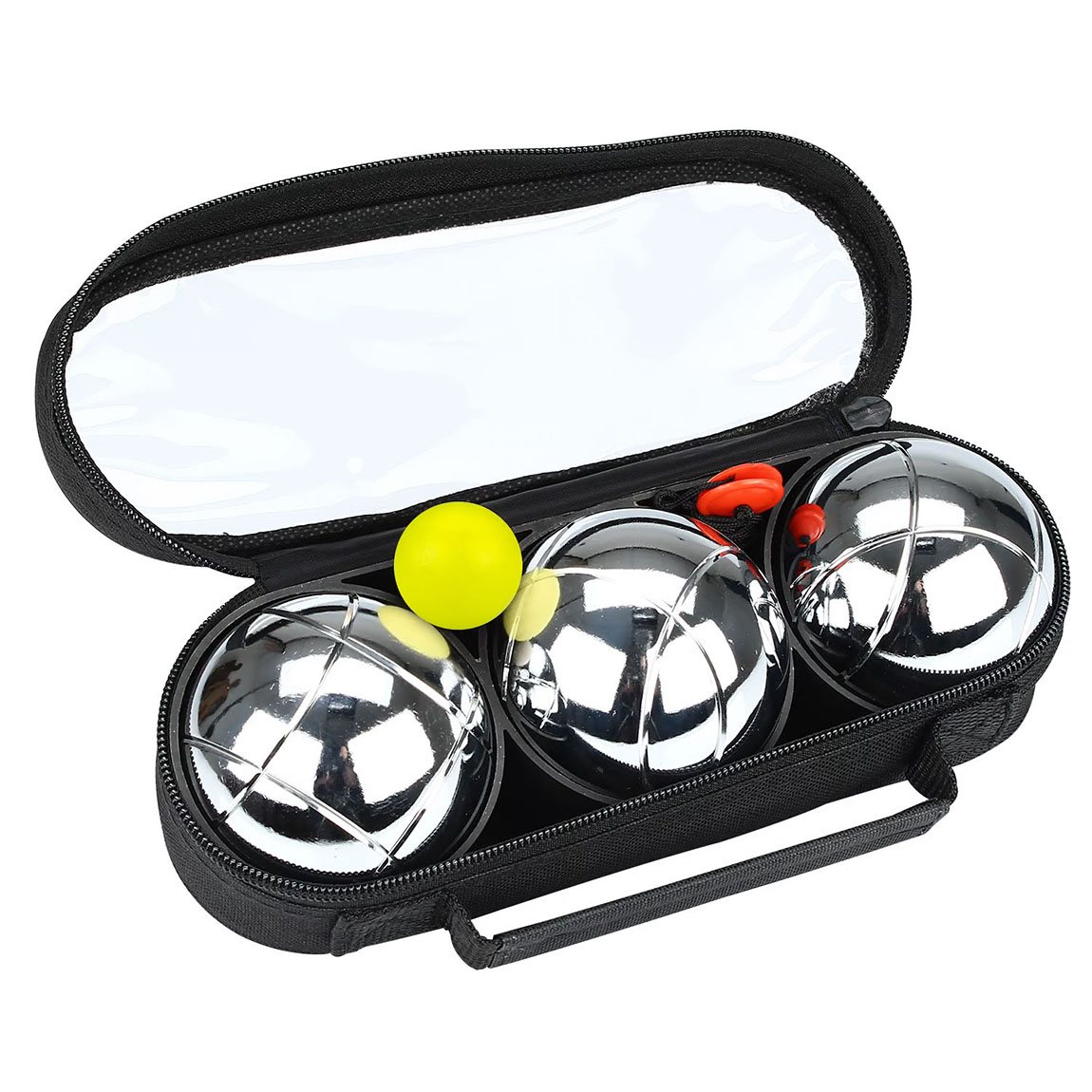 Jeu de Boules set (III) met 3 ballen