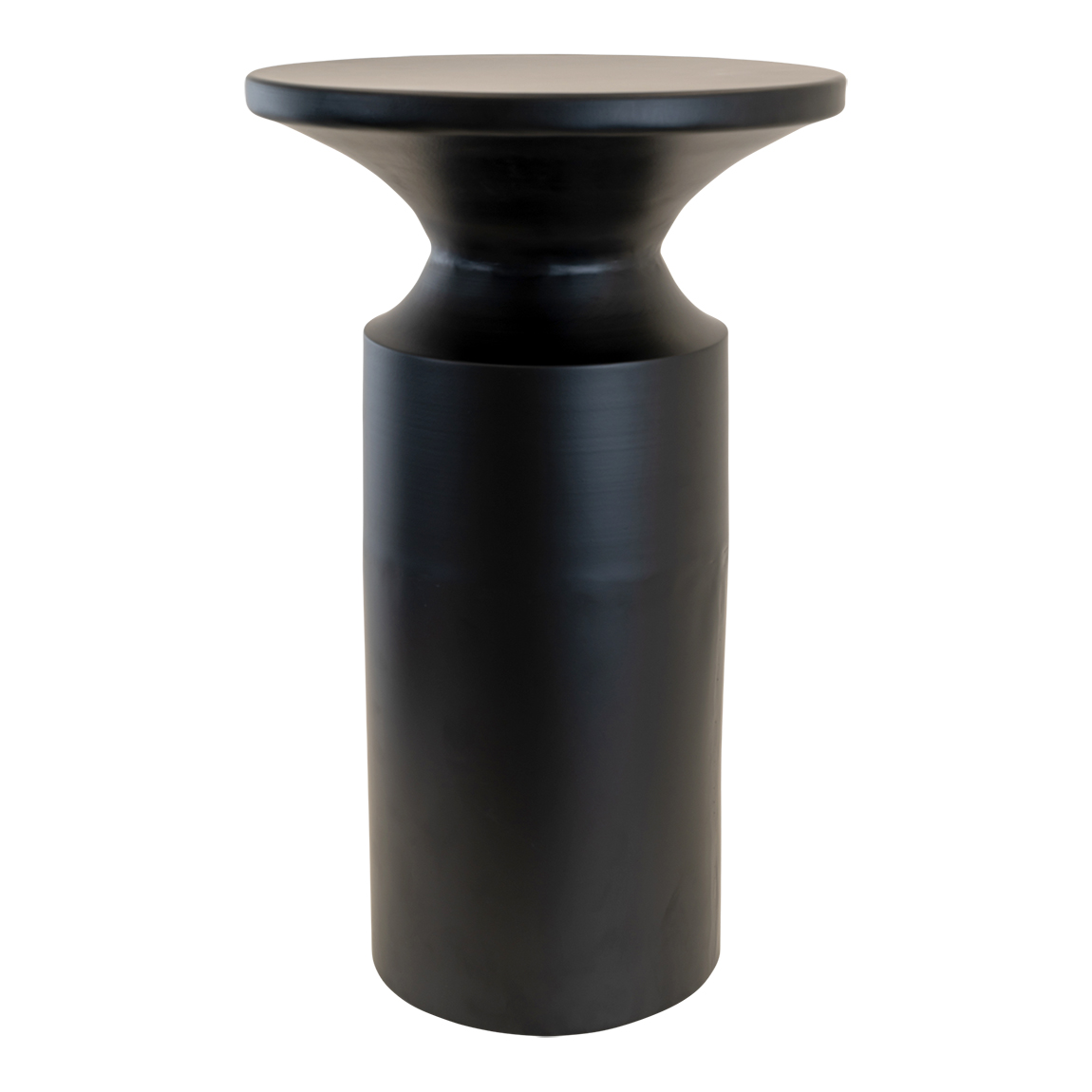 Bijzettafel louis metaal 33 cm zwart Bijzettafel louis metaal 33 cm zwart