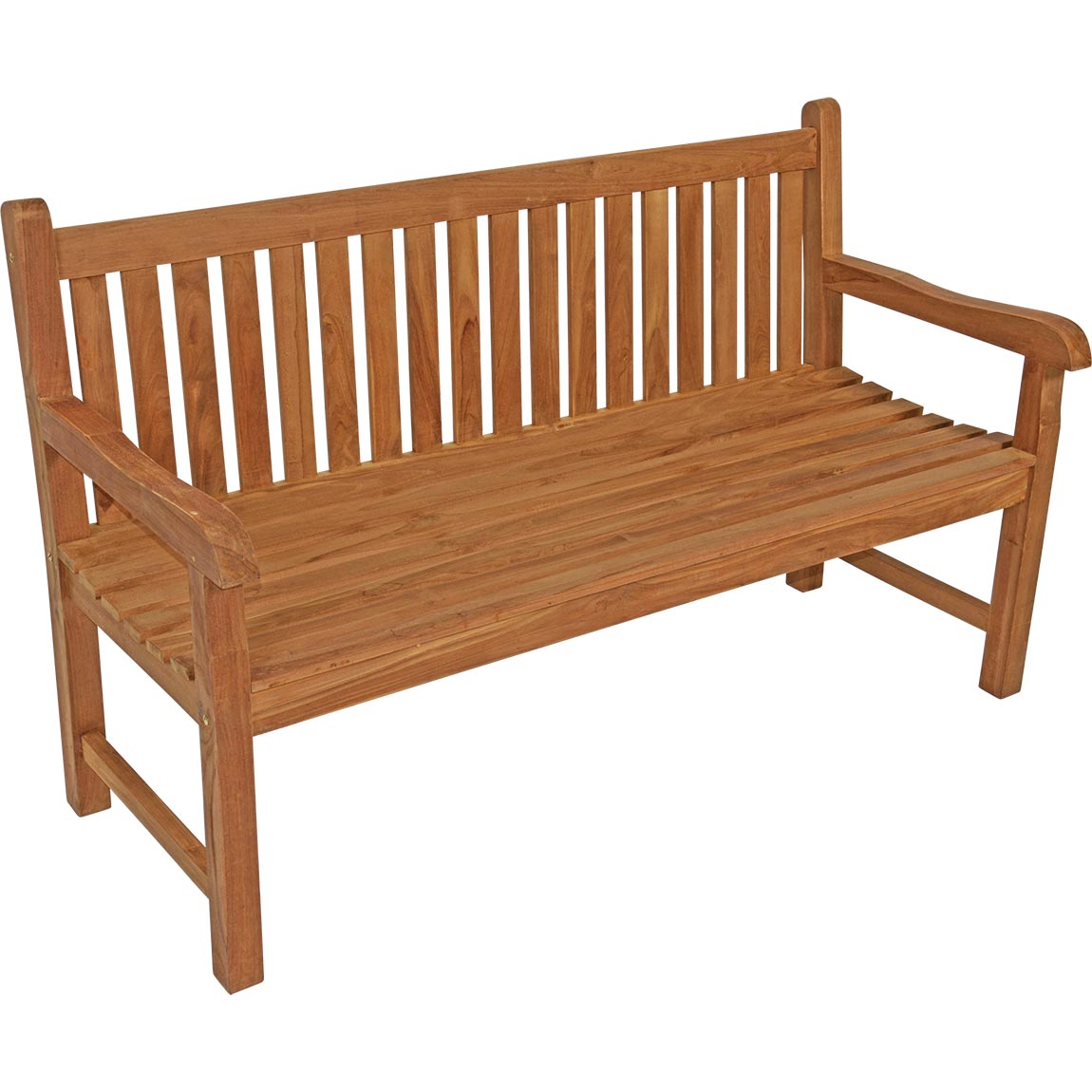 Teakhouten tuinbank 3 persoons 150 cm Teakhouten tuinbank 3 persoons 150 cm