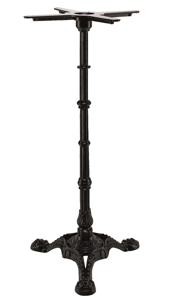 Gietijzer onderstel statafel 108 cm hoog model bistro 3 Gietijzer onderstel statafel 108 cm hoog model bistro 3